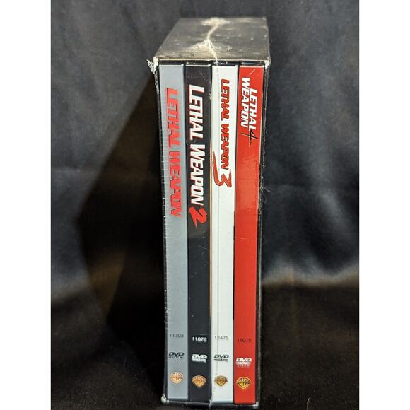 Lethal Weapon - The Complete Series (DVD, 1998, 4-Disc Set) ** RARE ** NEW - Picture 2 of 3